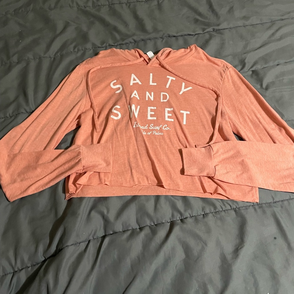 Medium pink crop top